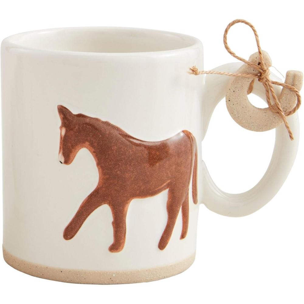 imageMud Pie Farm Horse Mug 15 oz
