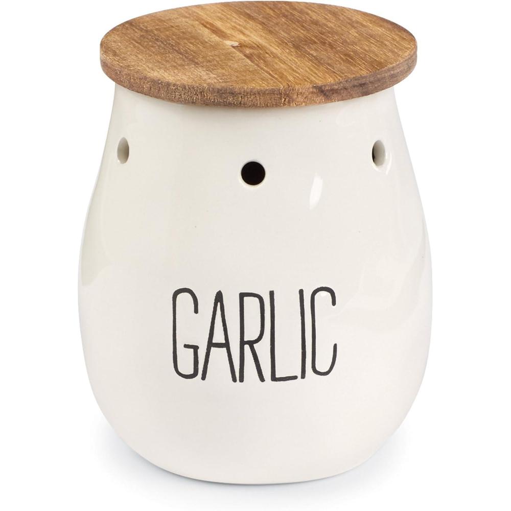 imageMud Pie Garlic Keepers White