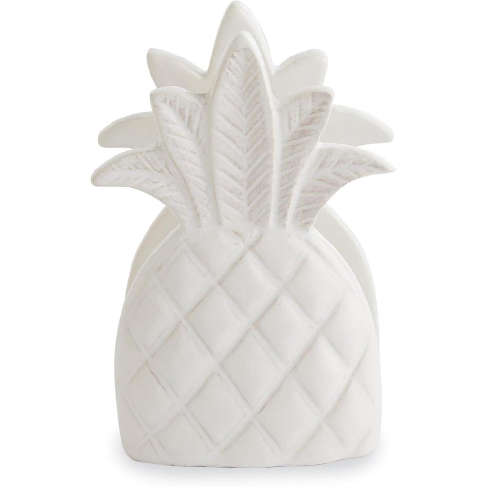 imageMud Pie Kitchen Dish Sponge Holder Caddy Off WhiteWhite