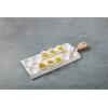 Mud Pie Deviled Egg Paddle Tray, 5 1/2″ x 15 1/2″ | Fork 7″, White(Rectangular Egg Paddle Tray)