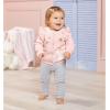 Mud Pie Girls’ Kids Baby Magical Unicorn Dreams Cardigan Sweater(Pink)