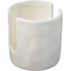 Mud Pie Kitchen Dish Sponge Holder Caddy, Off White(Off-white)