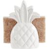 Mud Pie Kitchen Dish Sponge Holder Caddy, Off White(White)