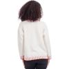 Mud Pie Womens Mud Pie Women’s Wilder Bow Sweater(White)