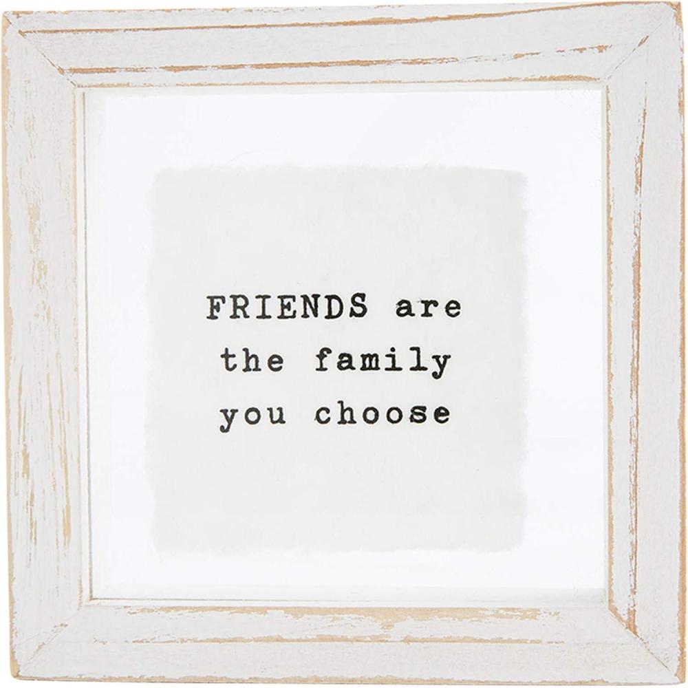 imageMud Pie Small Family Glass Plaque 4quot x 4quot GrandpaFriends