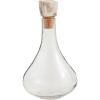 Mud Pie Tall Marble Glass Decanter, 8″ x 5″