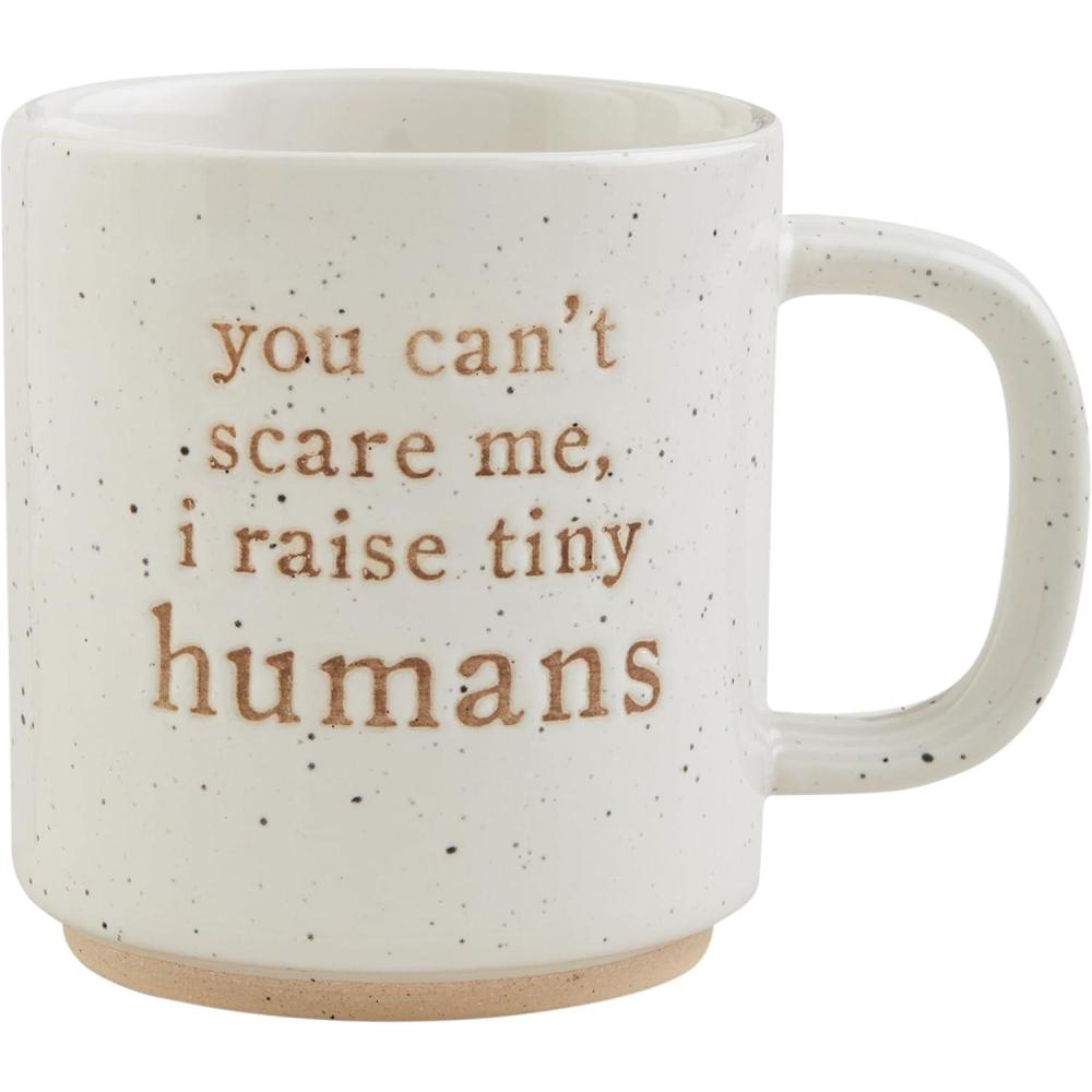 imageMud Pie Gray Funny Mom Mug 15OzWhite