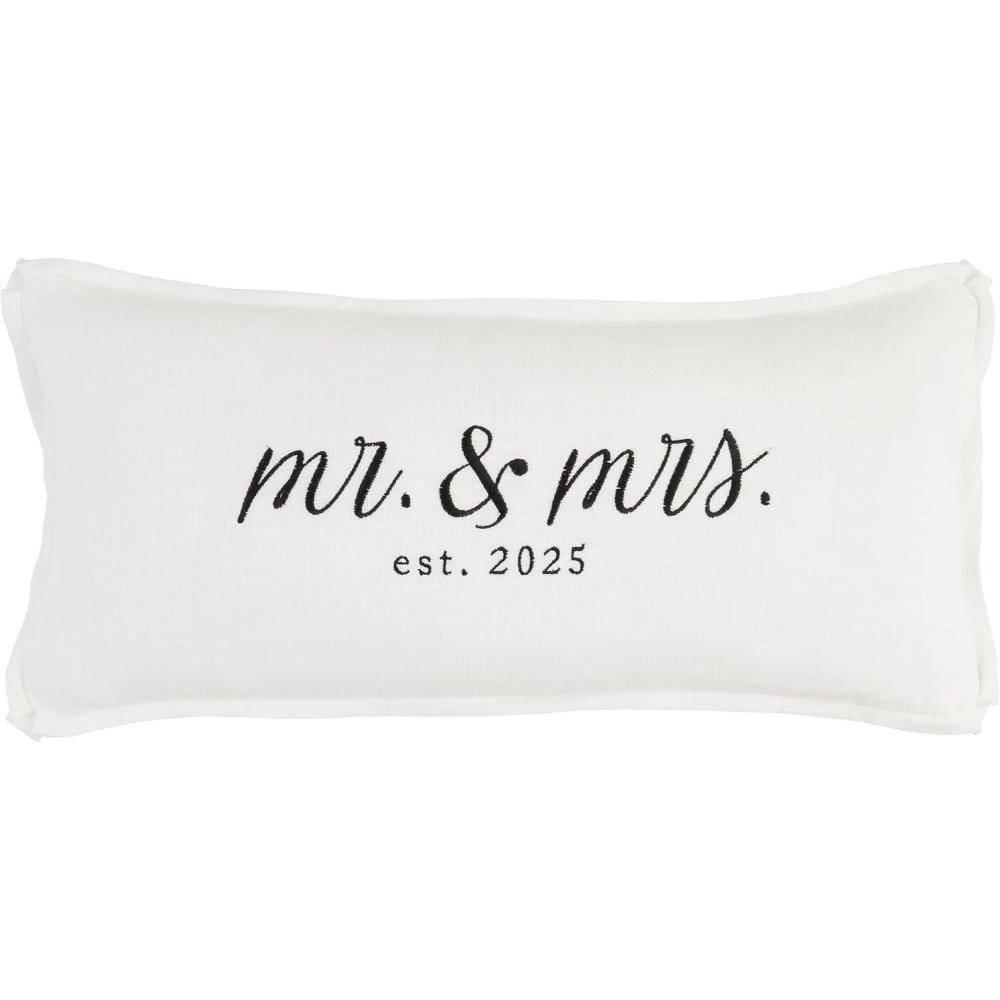 imageMud Pie Mrs 2025 Pillow SquareLumbar