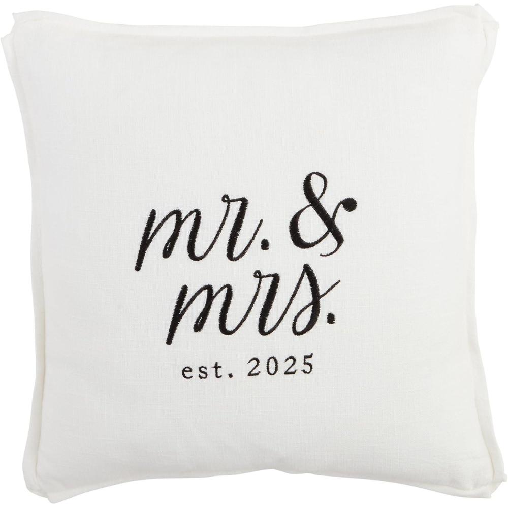imageMud Pie Mrs 2025 Pillow SquareSquare
