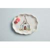 Mud Pie Scallop Church Platter; 10 1/4″ x 12 1/2″