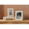 Mud Pie White Scallop Frames, Small, 7″ X 5″