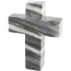 Mud Pie Marble Cross, Gray, 6″ x 4.5″