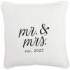 Mud Pie Mrs 2025 Pillow, Square(Square)