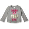 Mud Pie Baby Girls’ Toddler Sequin Dazzle Long Sleeve T-Shirt(Yay Day)