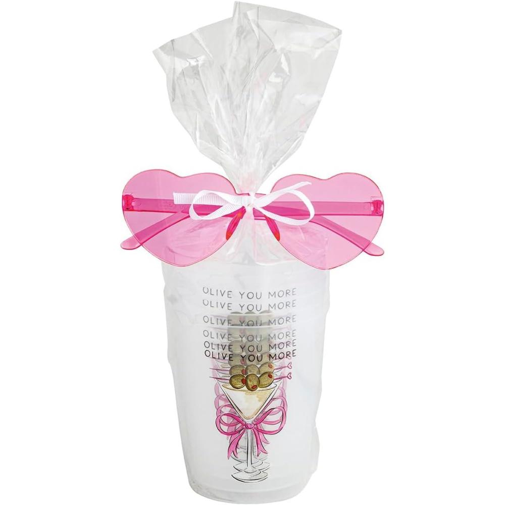 imageMud Pie Valentine Party Cup Set Olive