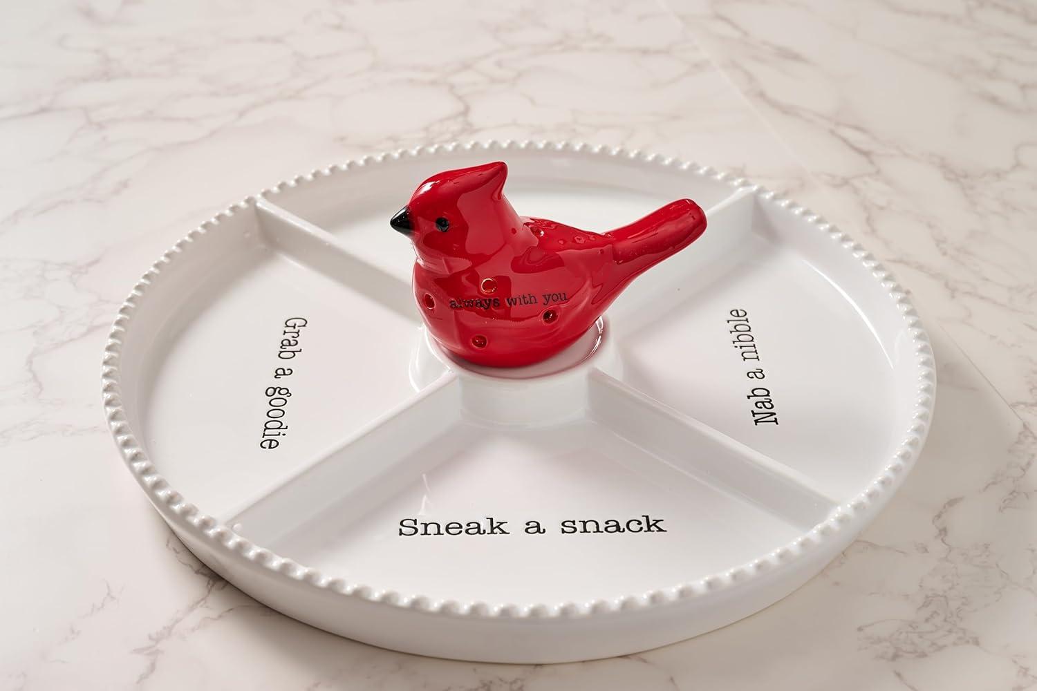 imageMud Pie Light Up Cardinal Sitter 2 34quot x 3quot