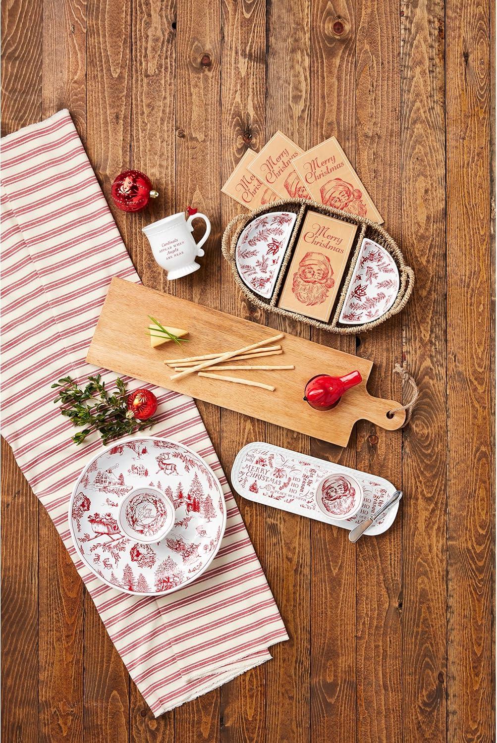 imageMud Pie Light Up Cardinal Sitter 2 34quot x 3quot