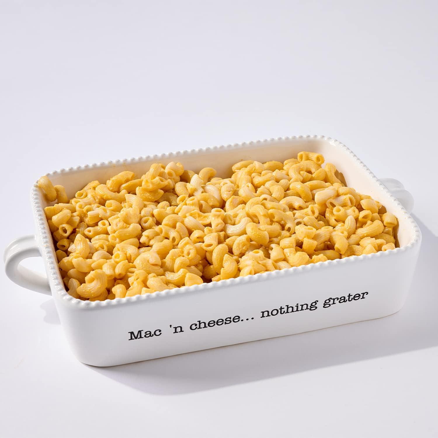imageMud Pie Macaroni and Cheese Baker and Cheese Grater Serving Set