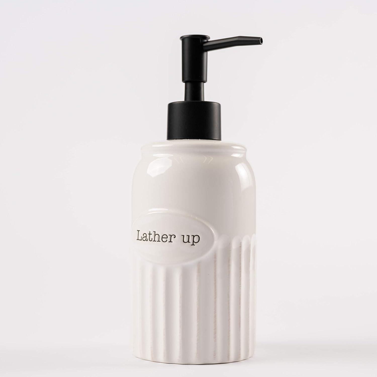 imageMud Pie Toothbrush and Soap Knob Caddy Set