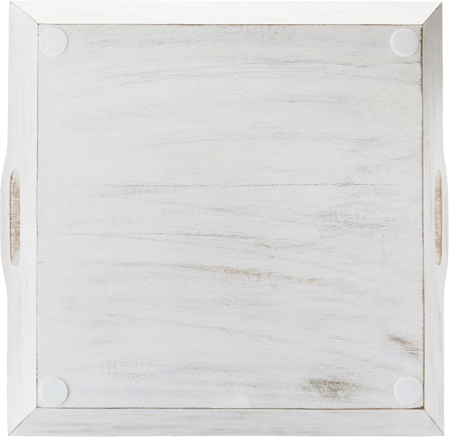 imageWhite Washed Beaded Tray