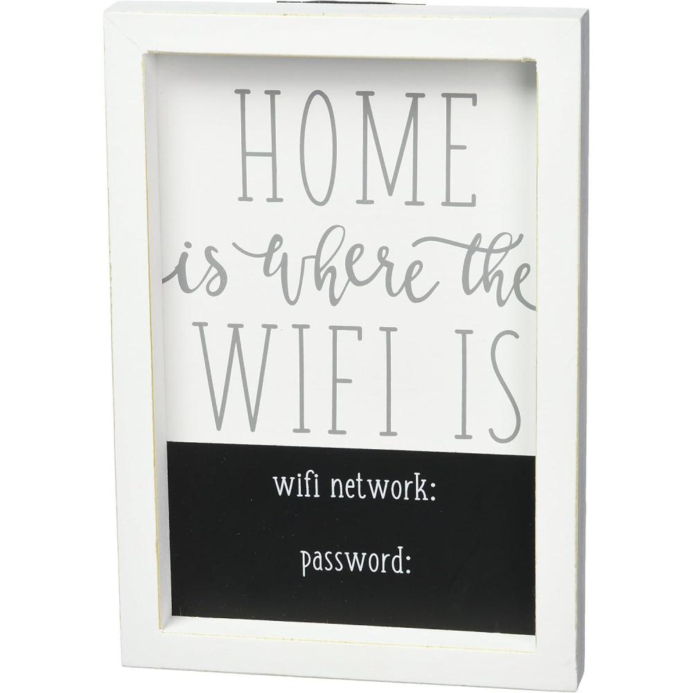 imageMud Pie WiFi Home Decor Plaque
