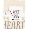 Mud Pie 4035006H Heart Teacher Canvas Tote