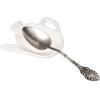 Mud Pie Caffeine Coffee Spoon Rest, White(Tea-Rific)