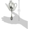 Mud Pie Caffeine Coffee Spoon Rest, White(Tea-Rific)