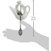 Mud Pie Caffeine Coffee Spoon Rest, White(Tea-Rific)