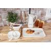 Mud Pie Ceramic Iced Tea Pitcher and Spoon Set