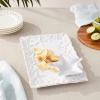 Mud Pie Chip and Dip Starfish Platter, White, Medium(Starfish)