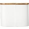 Mud Pie Circa Bread Box white, 5 1/4″ x 12″