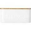 Mud Pie Circa Bread Box white, 5 1/4″ x 12″