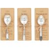 Mud Pie Fiesta Recipe Spoon Set, 3.5″, Queso(Queso)