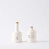 Stacked Oil and Vinegar Decanter Set, White