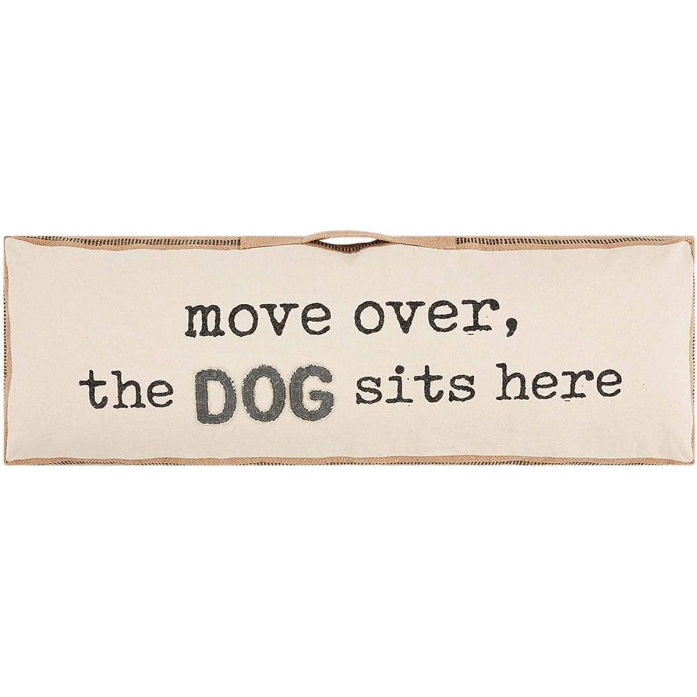imageMud Pie Long Funny Dog Pillows Every FamilyMove Over