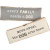 Mud Pie Long Funny Dog Pillows, Every Family(Move Over)