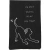 Mud Pie Embroidered Dog Towel, I’m Only Talking, 26″ x 16.5″(I’m Only Talking)