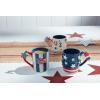 Mud Pie Usa Americana Mug Set; 15 oz