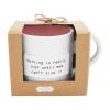 Mud Pie Mom Sentiment Mug, Nothing Mom, 16 oz