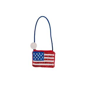 Mud Pie Light Up Flag Purse