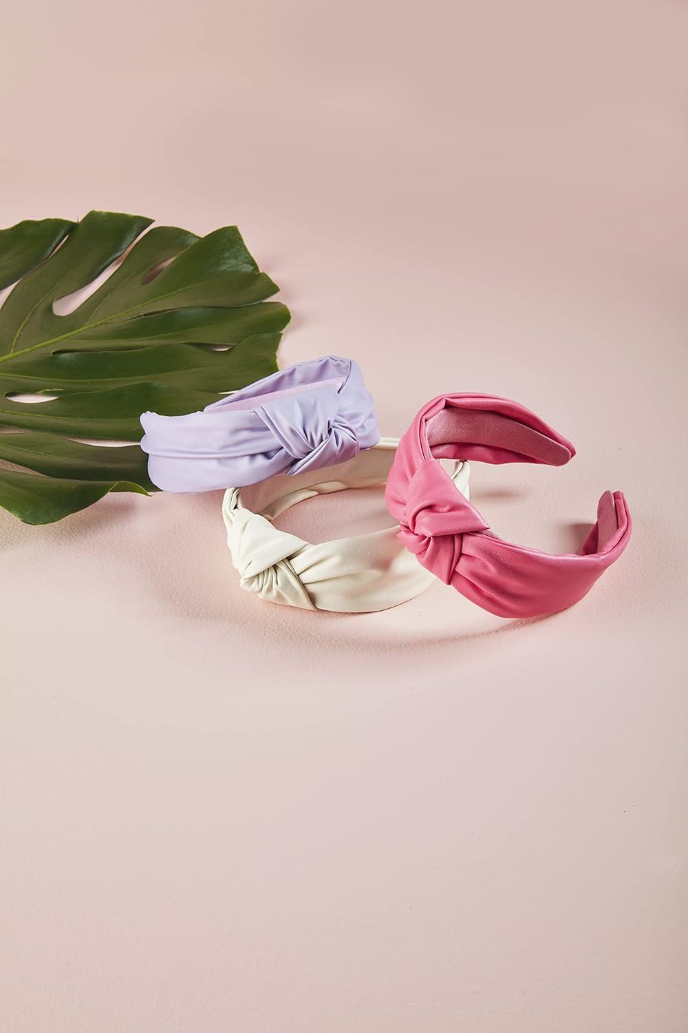 imageMud Pie Braided Floral HeadbandWhite