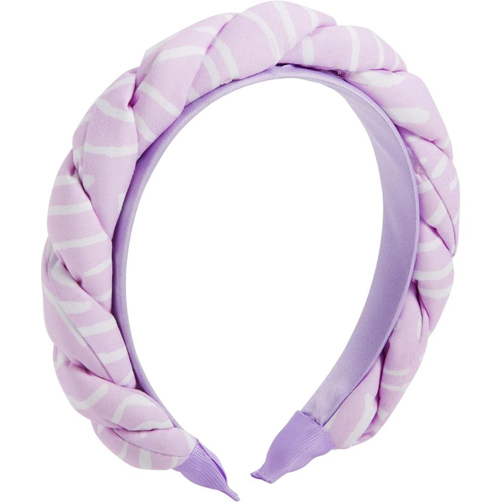 imageMud Pie Braided Floral Headband Lilac