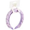 Mud Pie Braided Floral Headband, Lilac