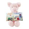 Mud Pie Children’s Farm Animal Book and Plush Set, Pig