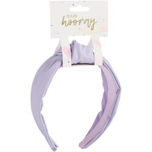Mud Pie Braided Floral Headband(Lilac)