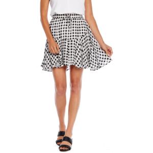 Mud Pie Kai Women’s Flounce Skirt(Black)