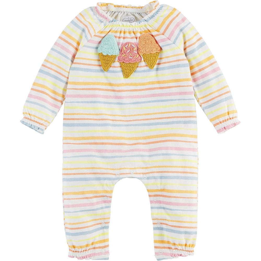 imageMud Pie babygirls Long SleevesIce Cream
