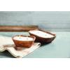 Mud Pie Petite Wood Candle, Brown, Large