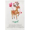 Mud Pie Christmas Dancer Reindeer Poem Towel(Cupid)